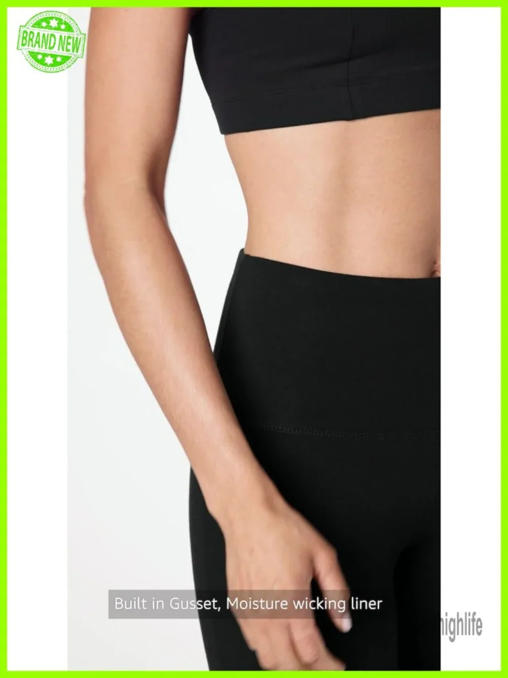 Jockey Women's Cotton Stretch Basic Capri Leggings, Athletic Yoga Pants